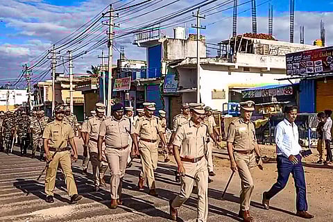 Tension in Nagamangala town